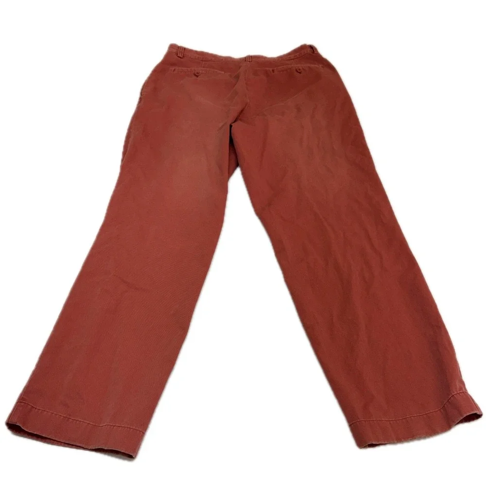 J Crew Pants Mens 34x30 Red Orange Chino Relaxed Fit Preppy Gorpcore Hong Kong